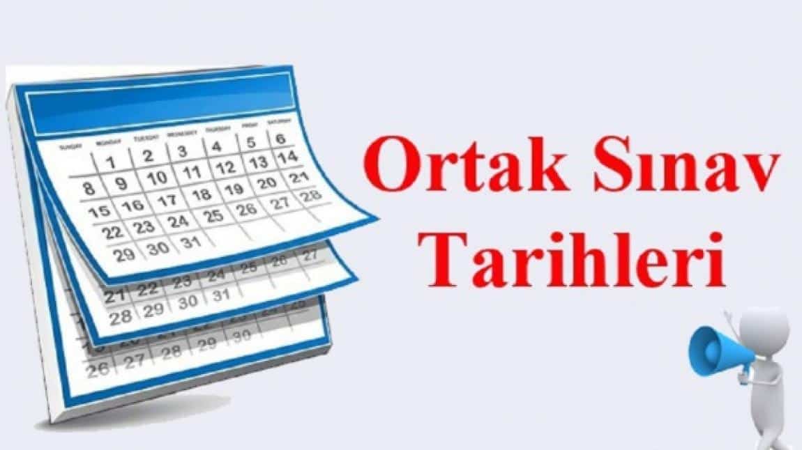 Okulumuz 2. Dönem 1. Sınav Tarihleri